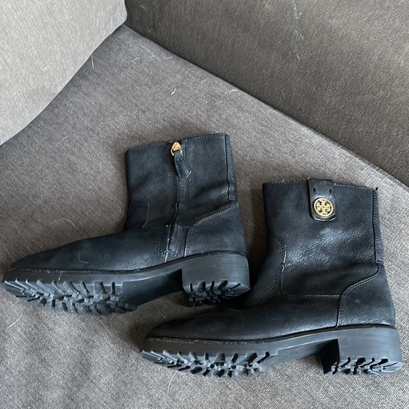 Tory Burch Leather Ankle boots sz 7 - Picture 4 of 7